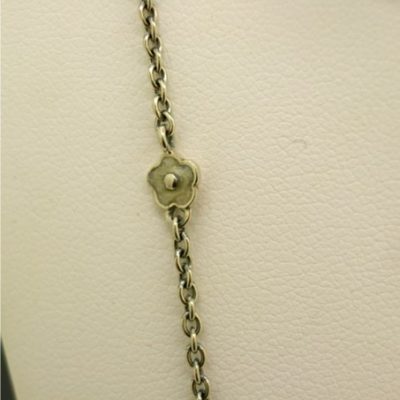 Sterling silver spacer chain