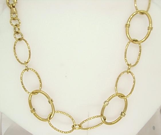 G19422 Yellow Gold Necklet