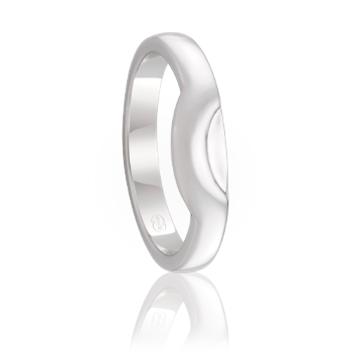Curved Wedding Ring