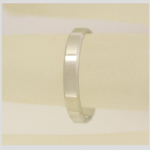3mm Flat Wedding Ring
