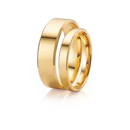 7mm Flat Wedding Ring