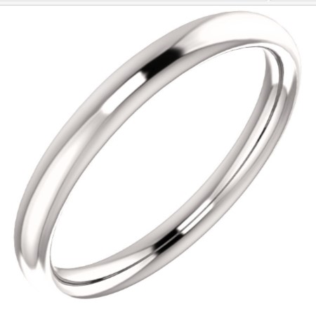51355 Fitted Wedding Band