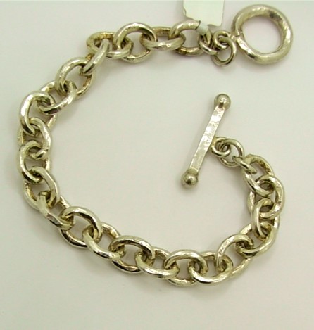 Silver Fob Bracelet