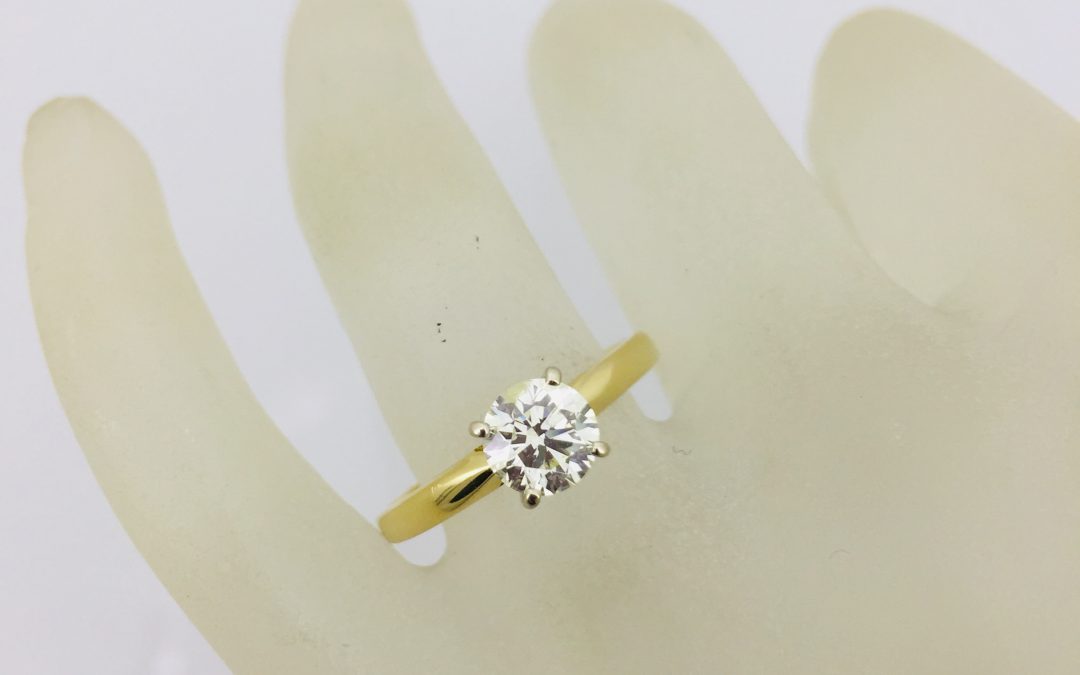 R11610 Solitaire Engagement Ring