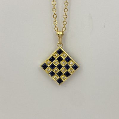 Checkerboard Pendant