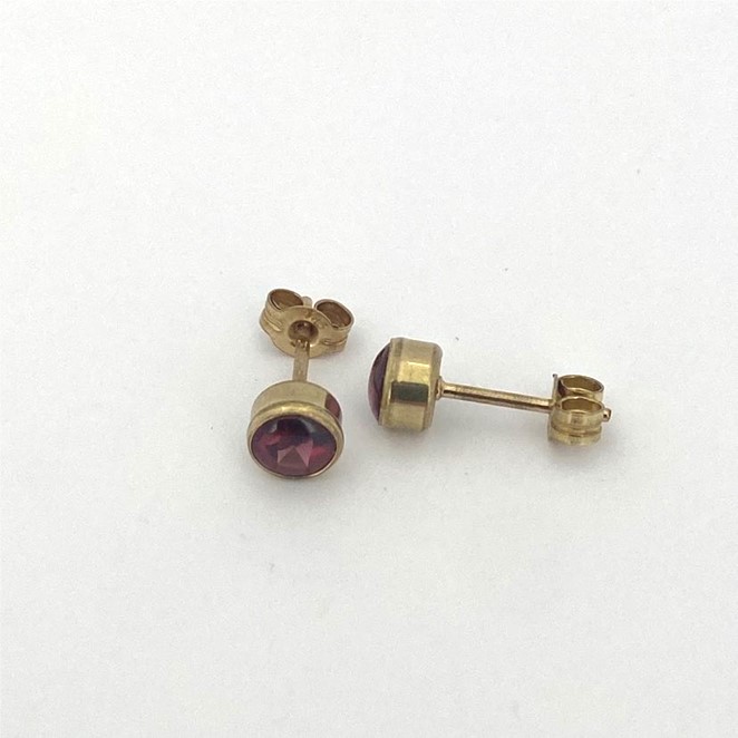 G36149 Garnet Earrings